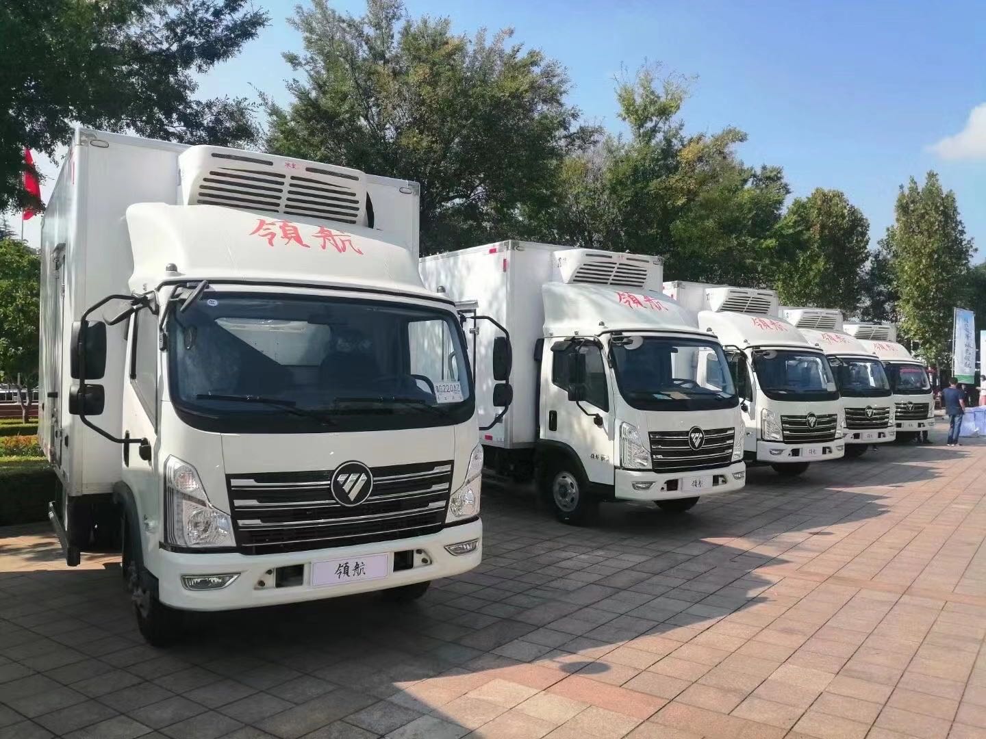 福田時代冷藏車生態食材供應鏈首批交車儀式