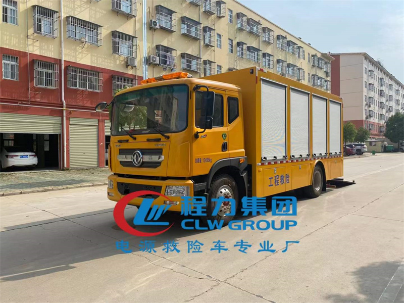多利卡D9救險排澇車-快速搶險、搶修作業的工程搶修專用車