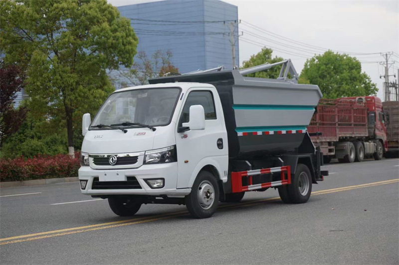 藍牌東風途逸自裝卸式垃圾車