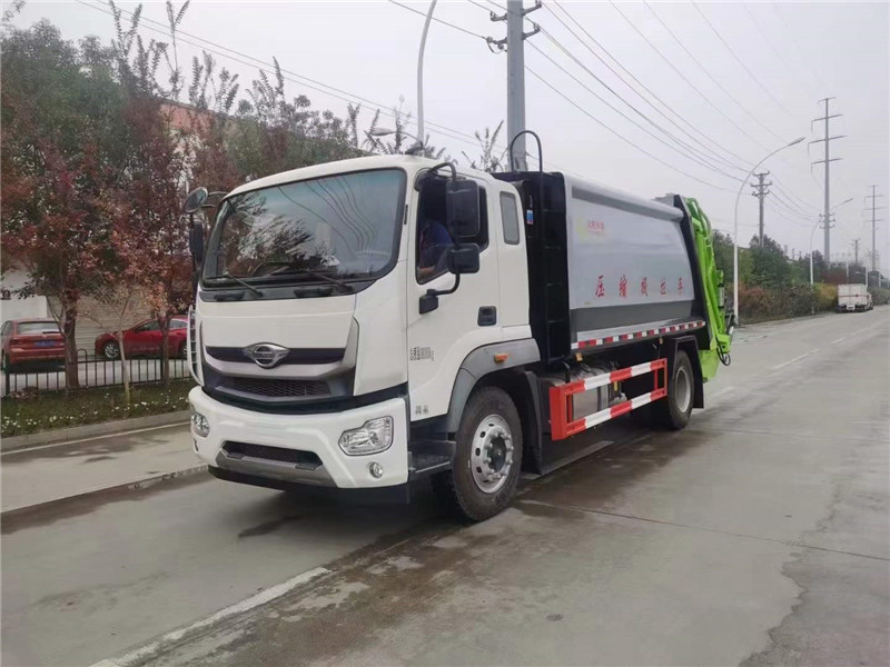 福田領航14方壓縮垃圾車
