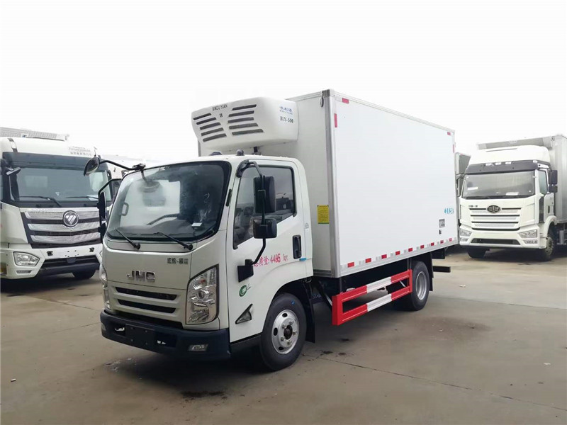 國六藍牌江鈴凱運4.2米冷藏車