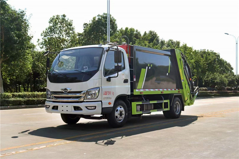 福田6方壓縮垃圾車茂名現車