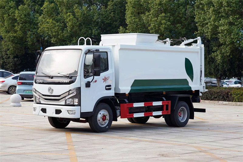 東風5-7方藍牌掛桶餐廚垃圾車