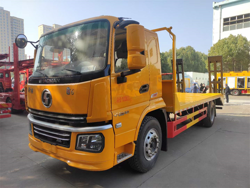 陜汽翼6黃牌平板運輸車
