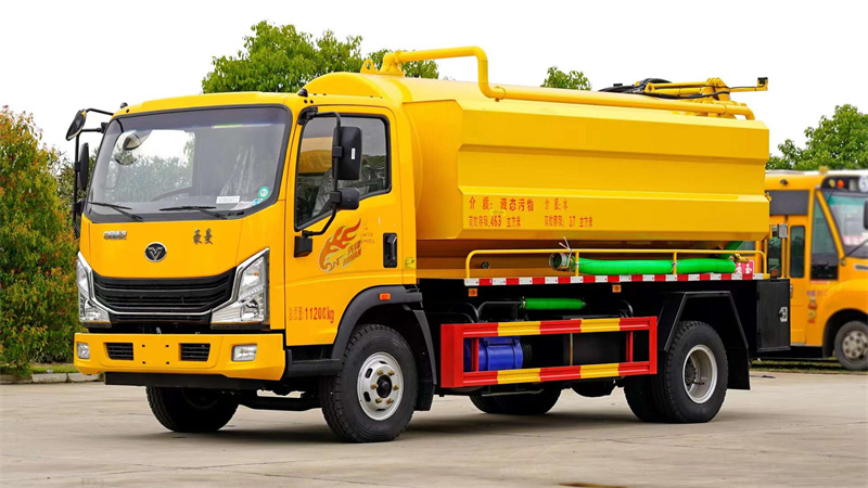 重汽10方清洗吸污車